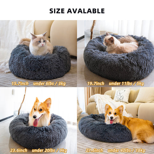 Ultimate Comfort Cat Bed – Fluffy, Calming, and Easy to Clean